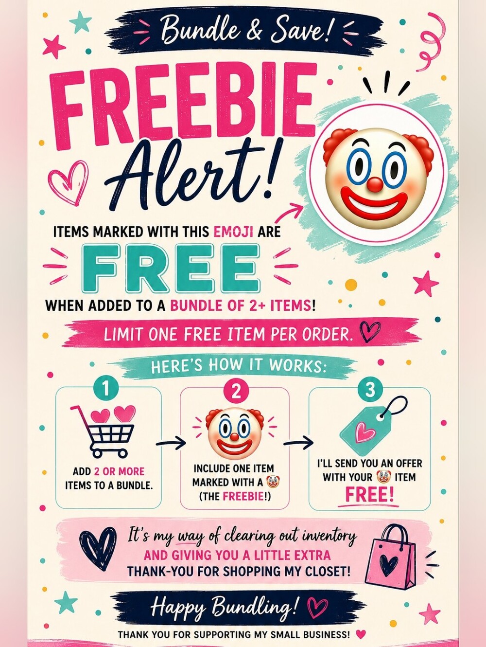 🤡🤡 Freebie Alert 🤡🤡